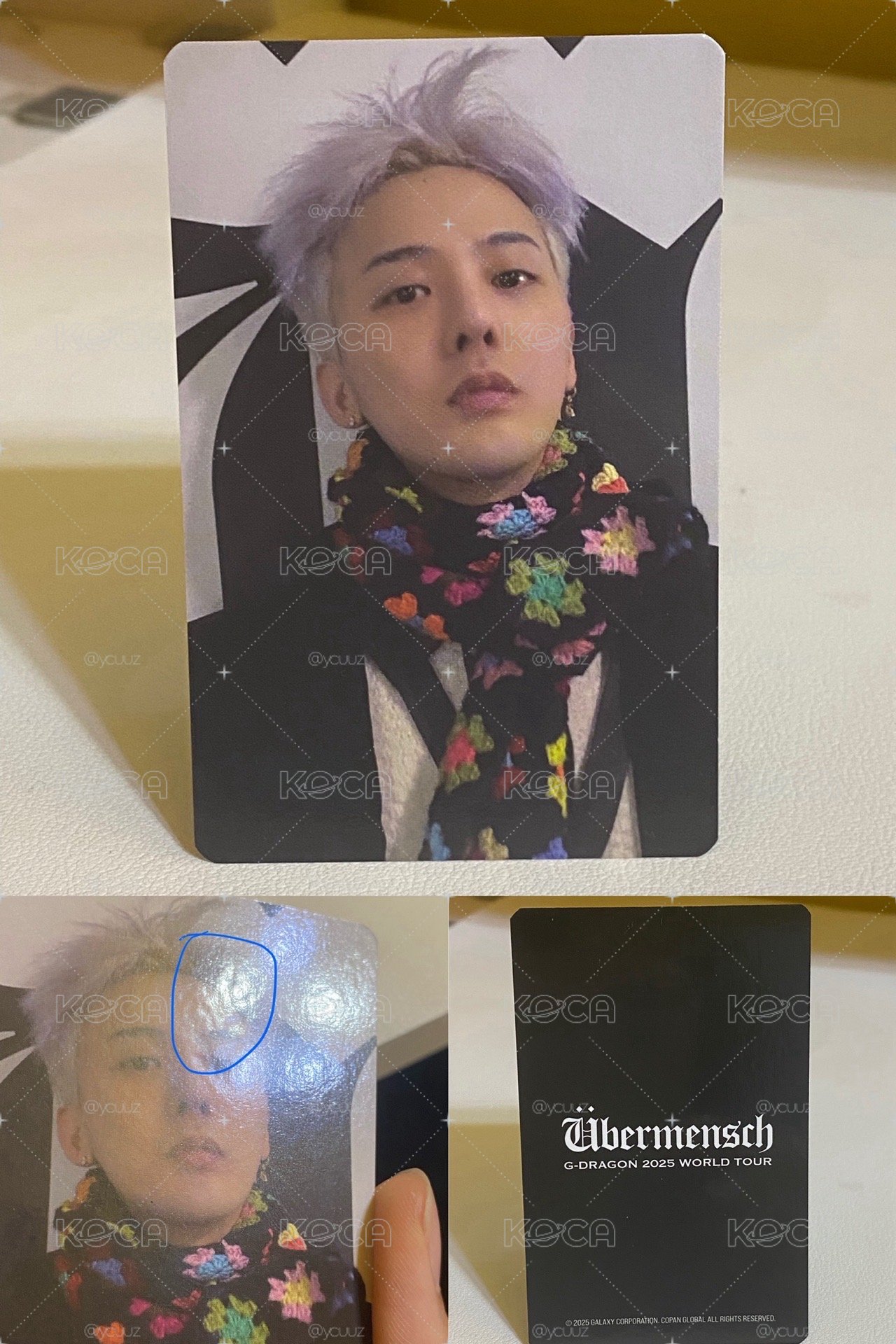 G-DRAGON御守小卡