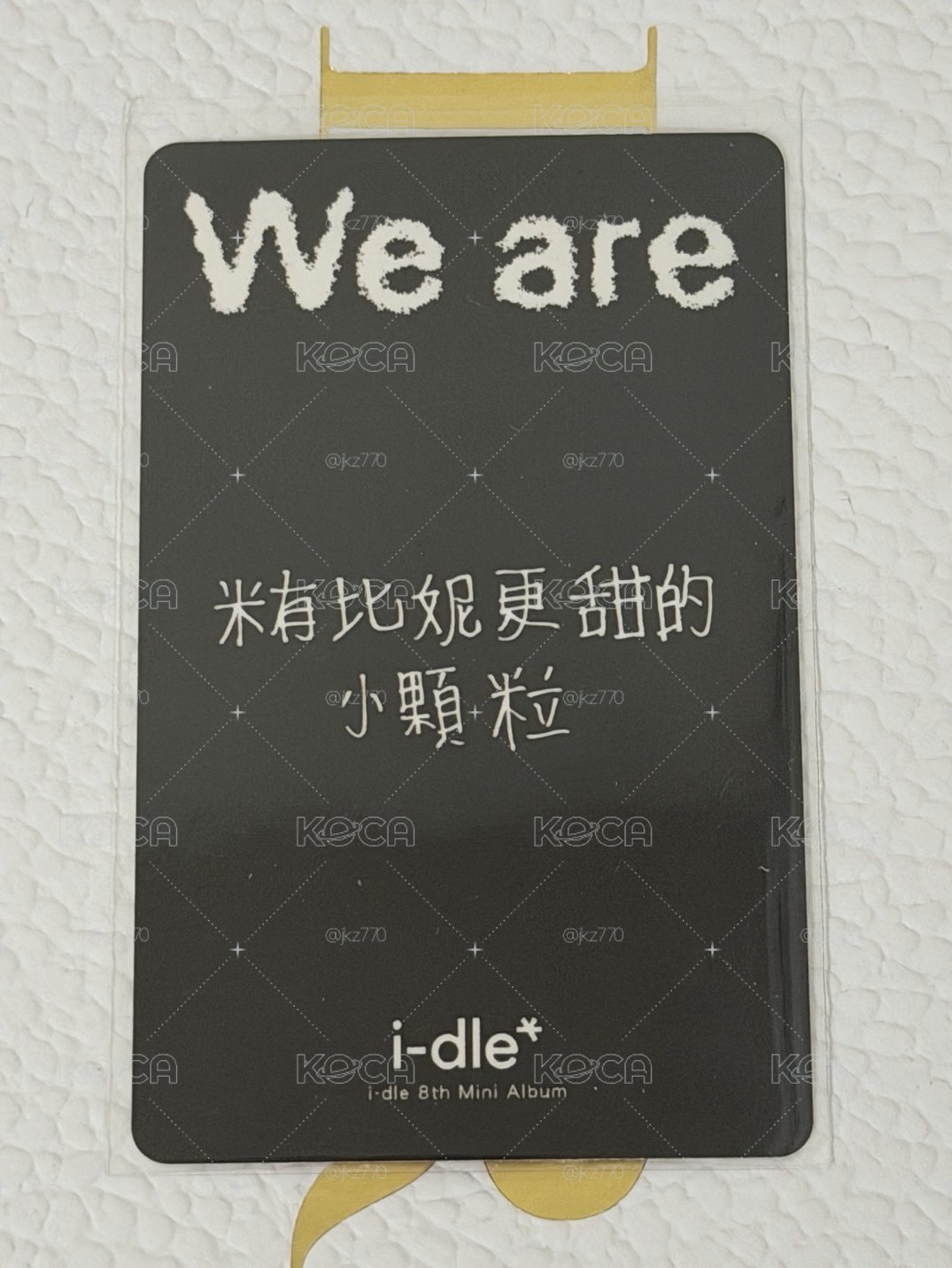 【現貨】i-dle 米妮 飯迷 中背
