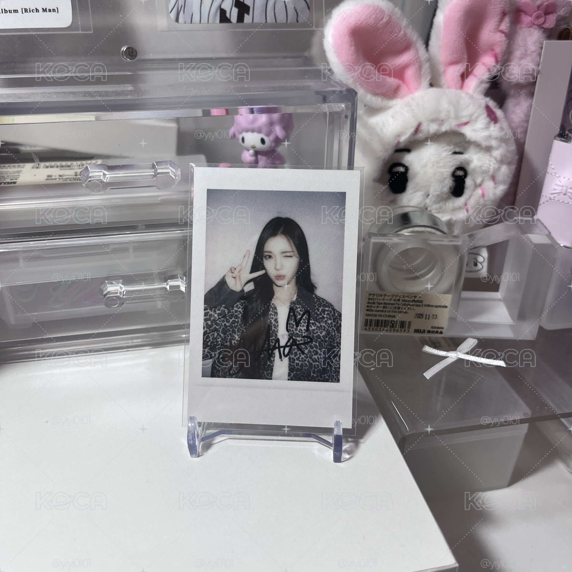 YUHA sr特典卡拍立得