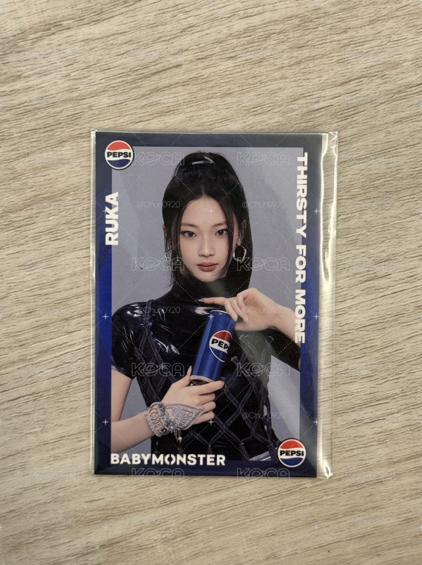 BABYMONSTER🦥 露 百事可樂
