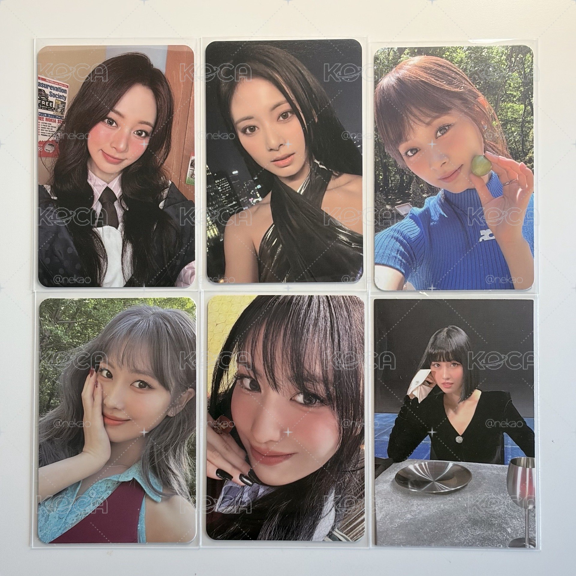 TWICE 子瑜 momo小卡