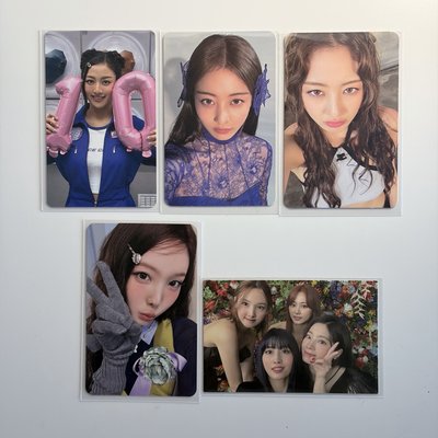 TWICE 志效 娜璉 多人 小卡