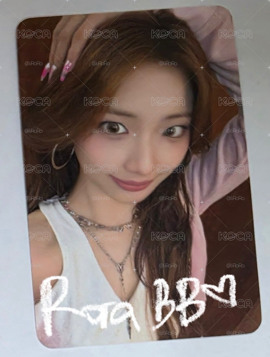 🩵BABYMONSTER RUKA CHOOM打歌卡 粉衣露
