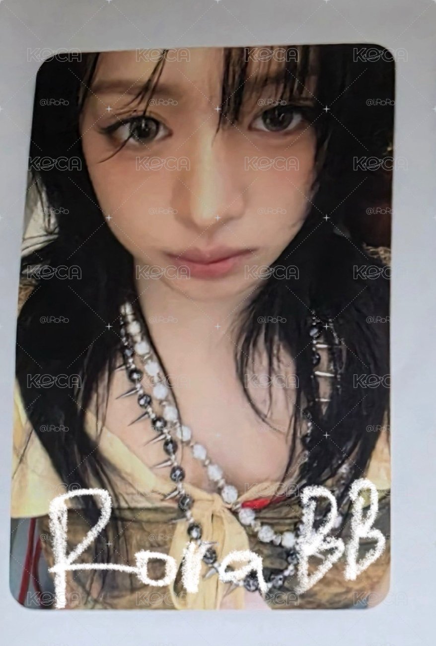 🩵BABYMONSTER AHYEON CHOOM打歌卡 貼臉賢