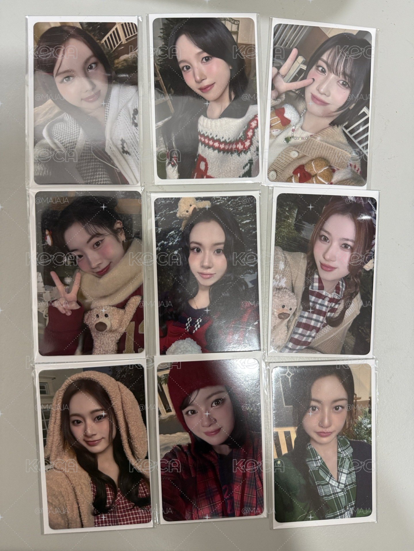 現貨 TWICE 日本冬日 滿額卡 整套 娜璉 定延 志效 彩瑛