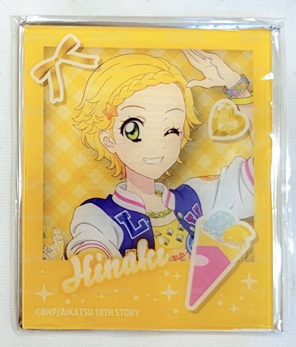 アイカツ 偶像學園 可麗餅系列 新條雛姬 壓克力片（綁物）