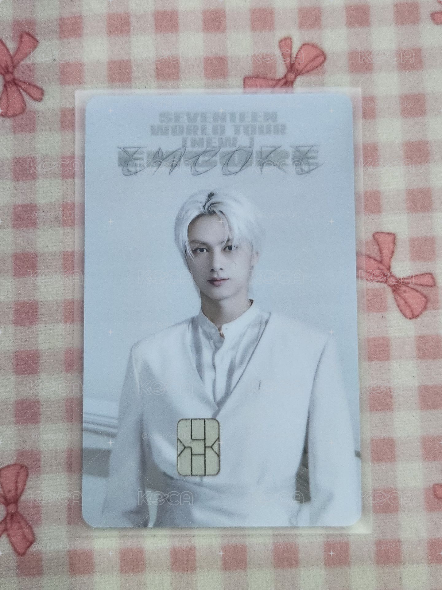 SEVENTEEN NAMANE 文俊輝交通卡