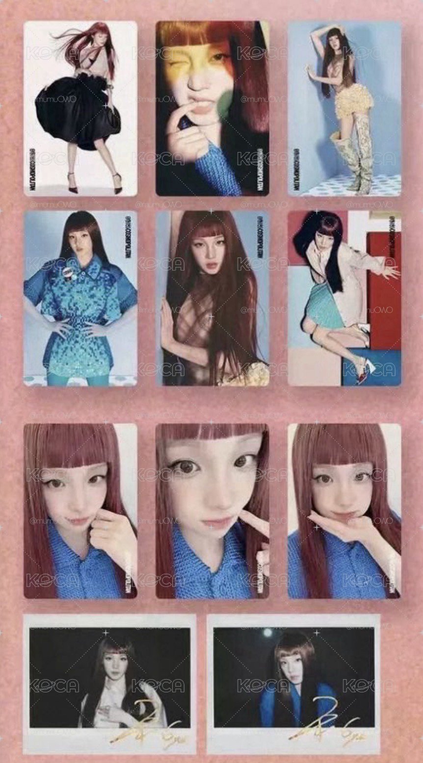 韓服琦+Cosmo雜誌卡一套