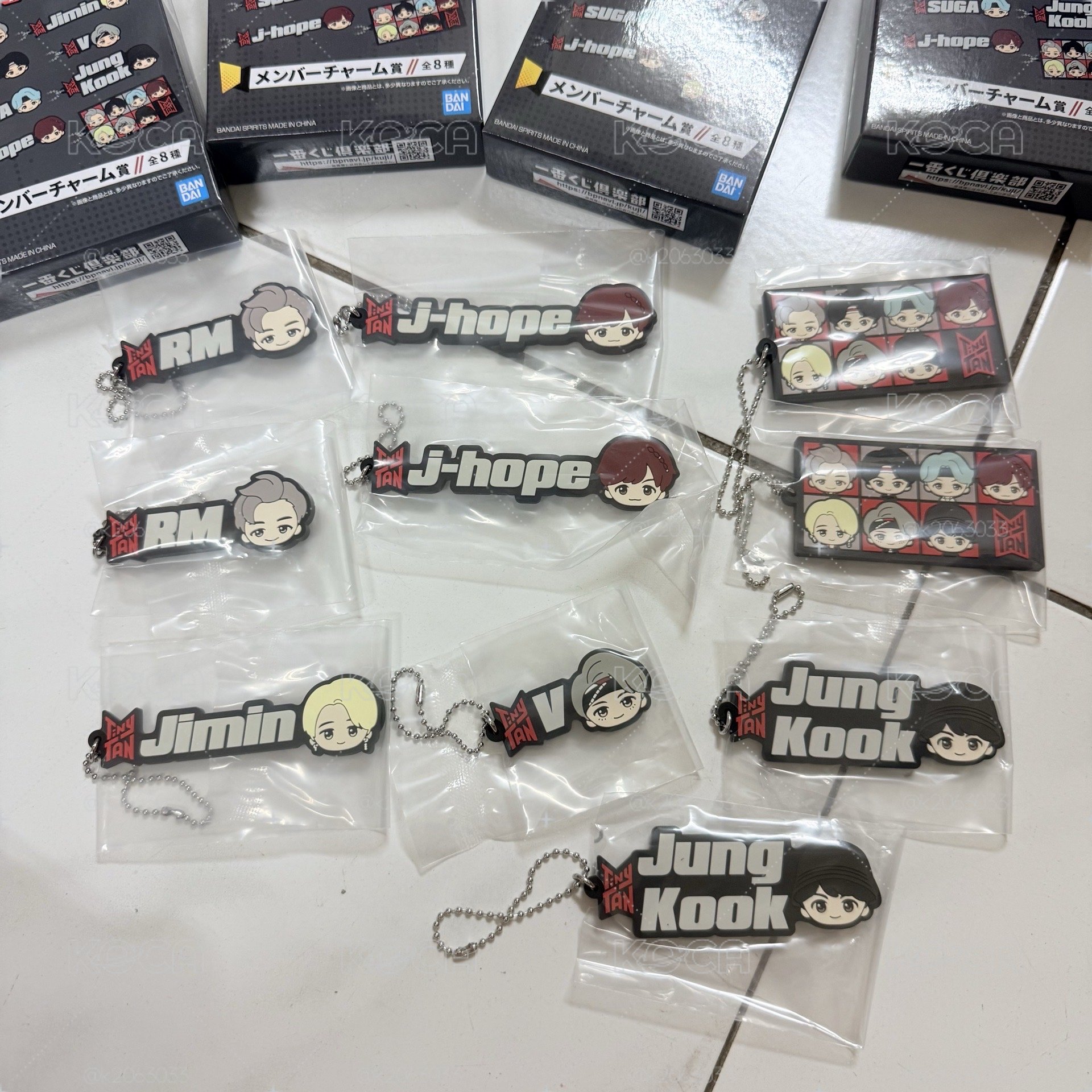 TinyTan Mic Drop一番賞吊飾