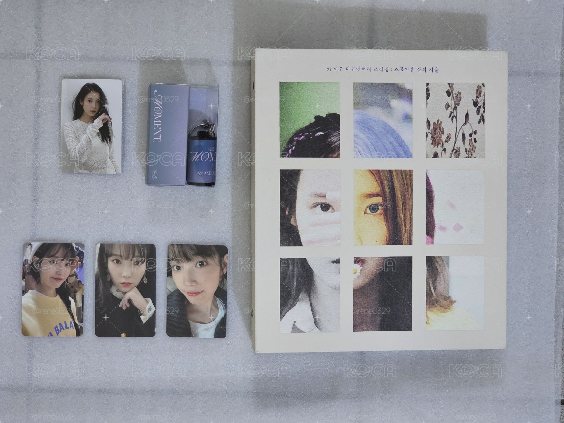 IU 碎片集 、23’ 瞬間, 展覽 鑰匙圈吊飾 底片鑰匙圈