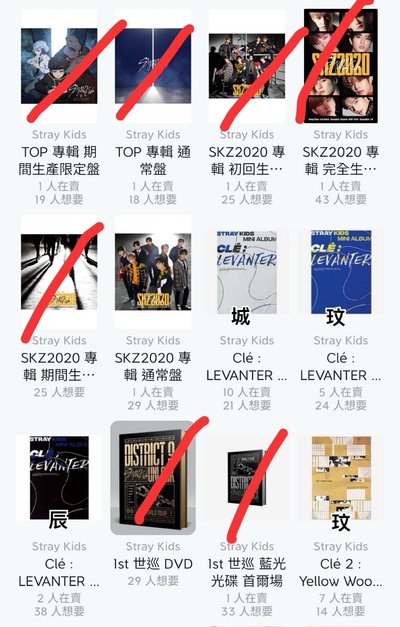 SKZ 歷年專輯
