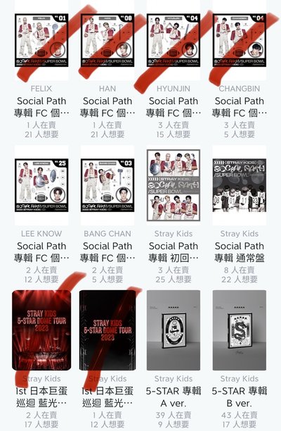 SKZ 歷年專輯