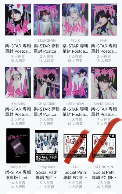 SKZ 歷年專輯