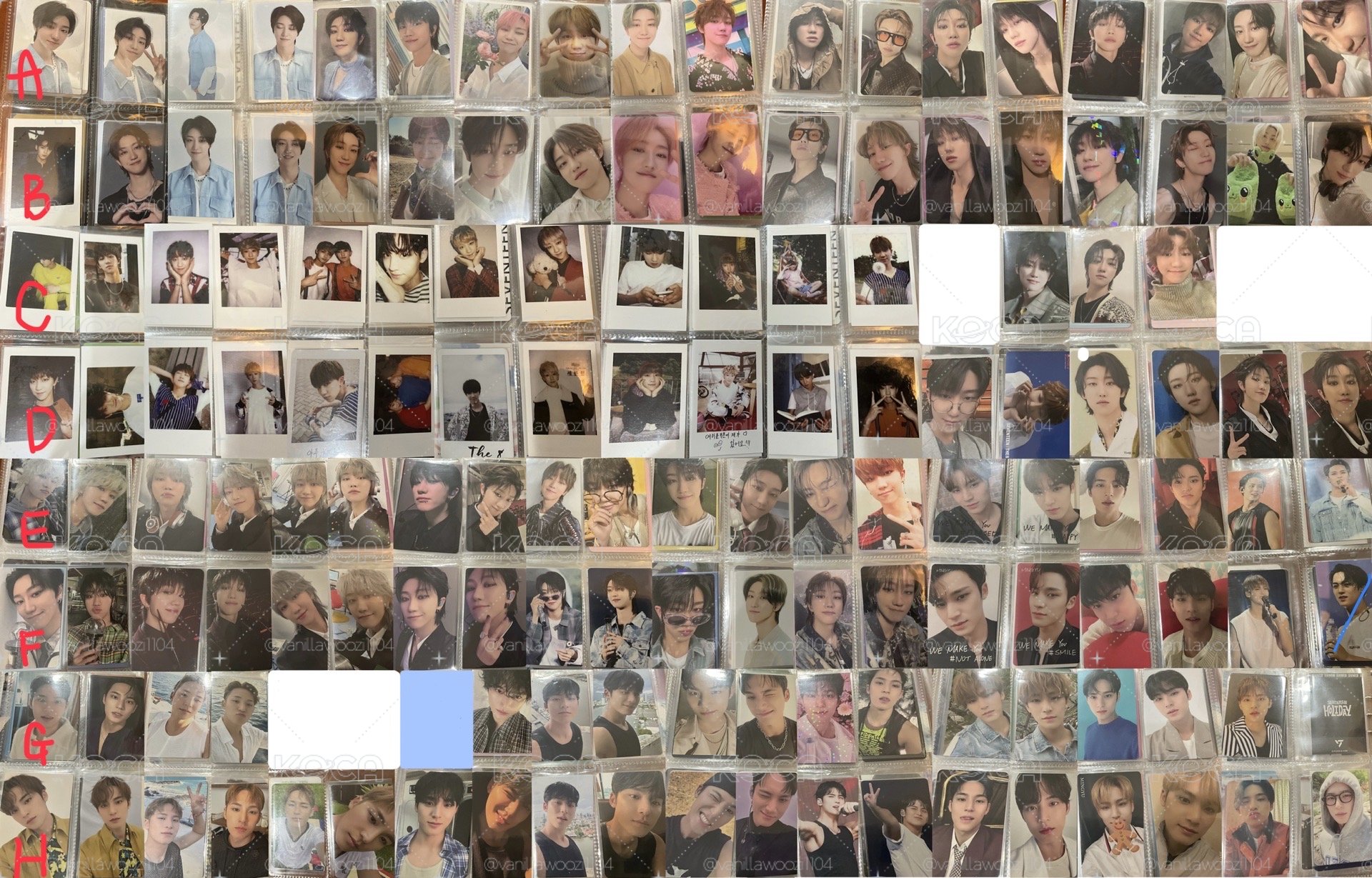 開除優秀Seventeen1️⃣7️⃣員工💎A1-C14
