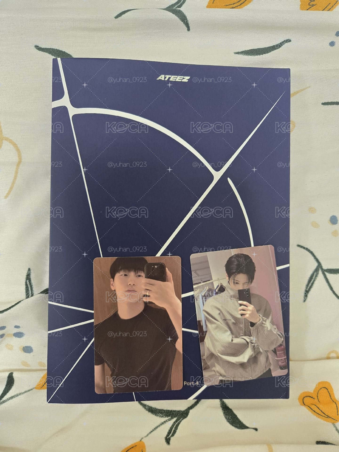 ATEEZ GH.4 PB全專 D版 已拆含卡 崔傘鄭友榮