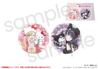 日本 PremiumShop 三麗鷗連動 兩顆一組 徽章 ×サンリオキャラクターズ