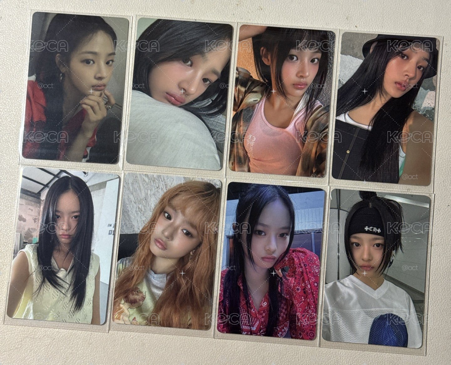 minji/hanni supernatural快閃卡包set