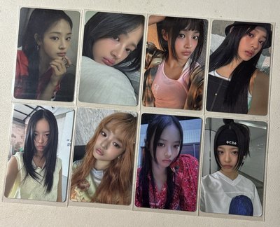 minji/hanni supernatural快閃卡包set