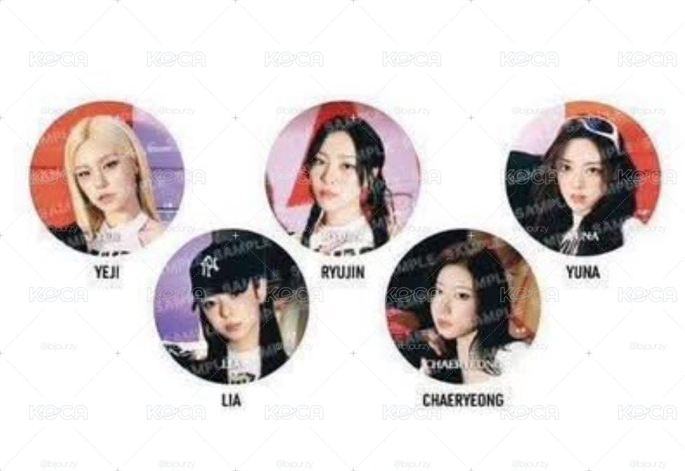 ITZY 日周徽章現貨