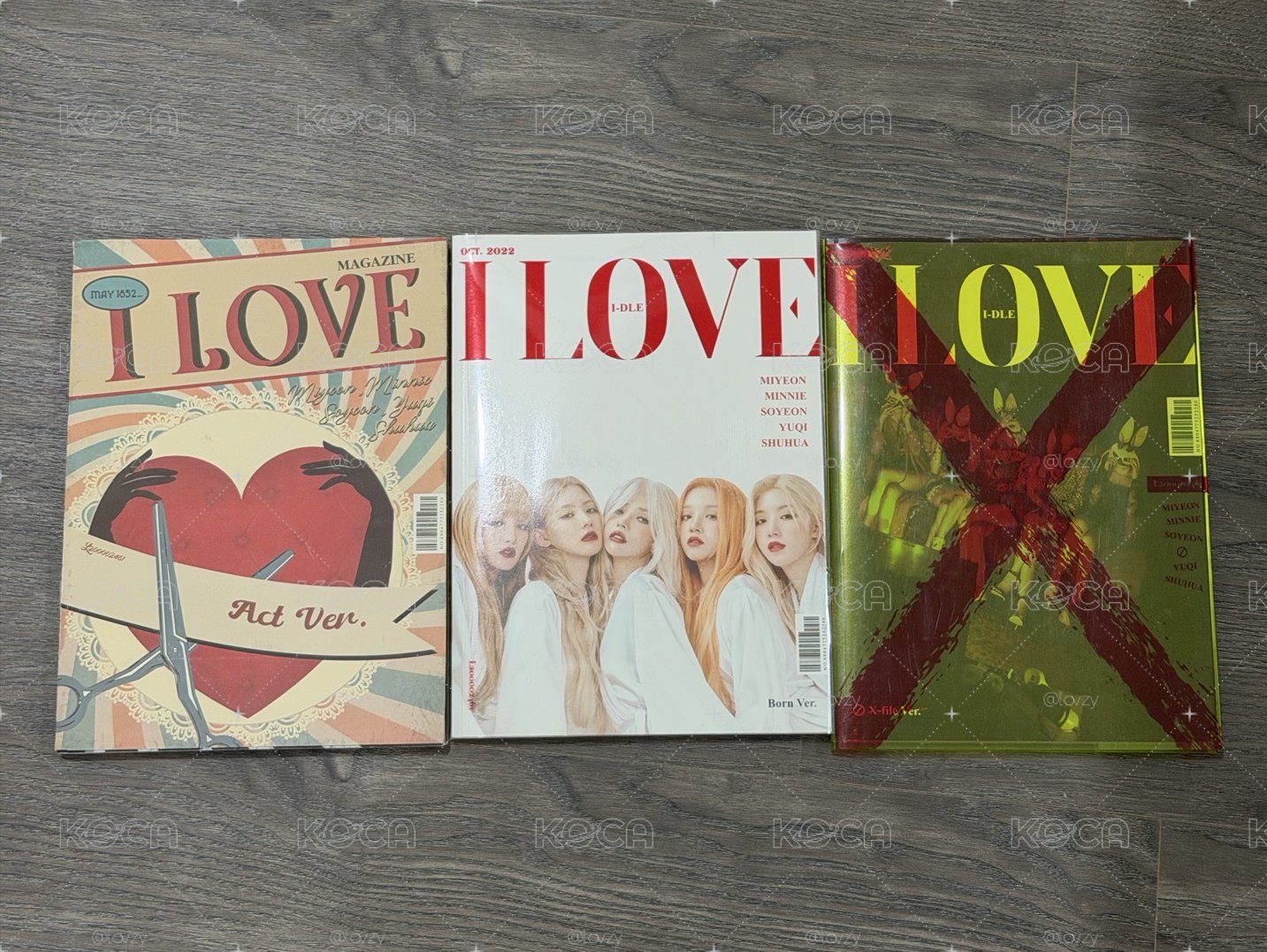 I love 3版空專合售+圖二