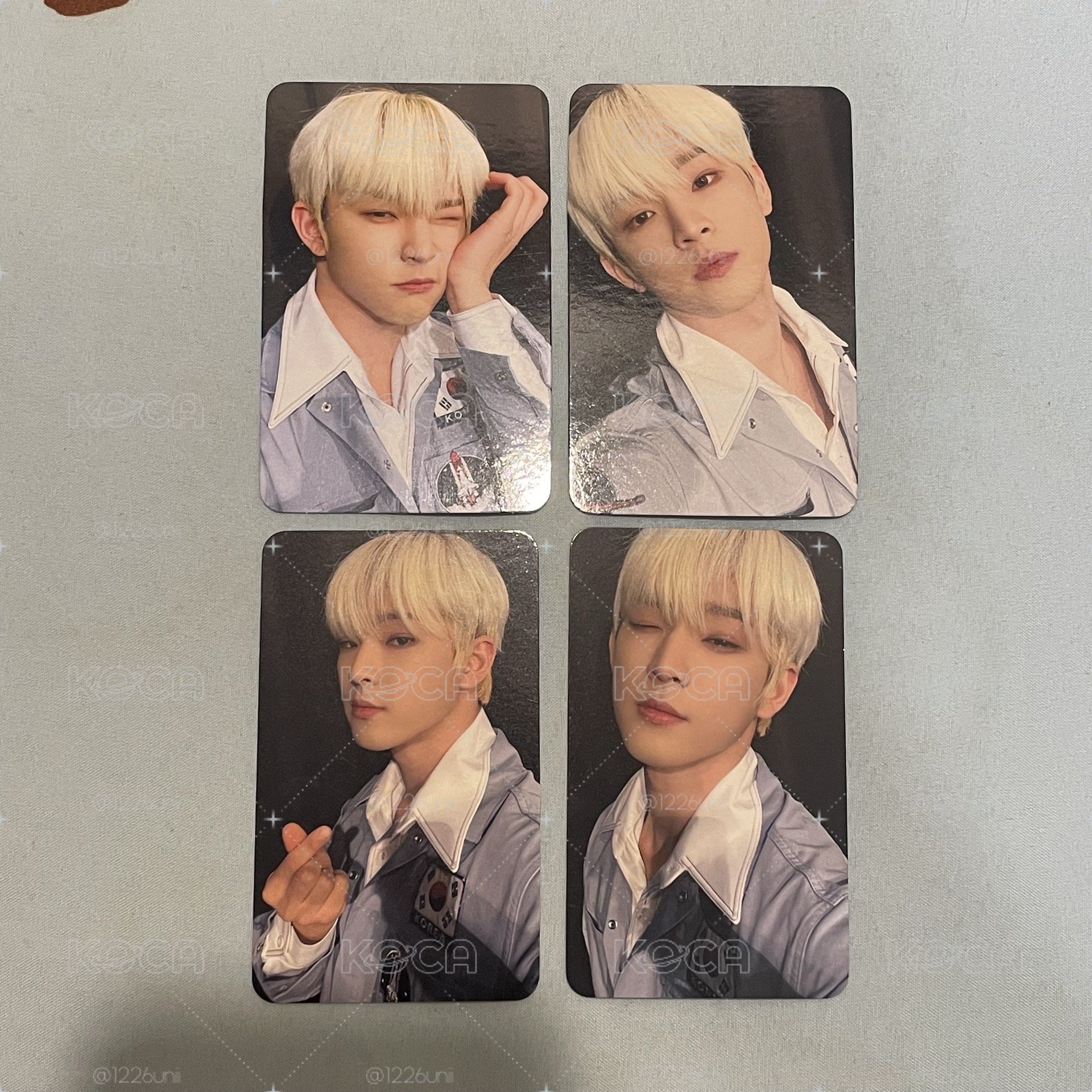 ONEUS 建學血月藍衣set🌙