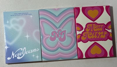 minji/hanni get up快閃卡set