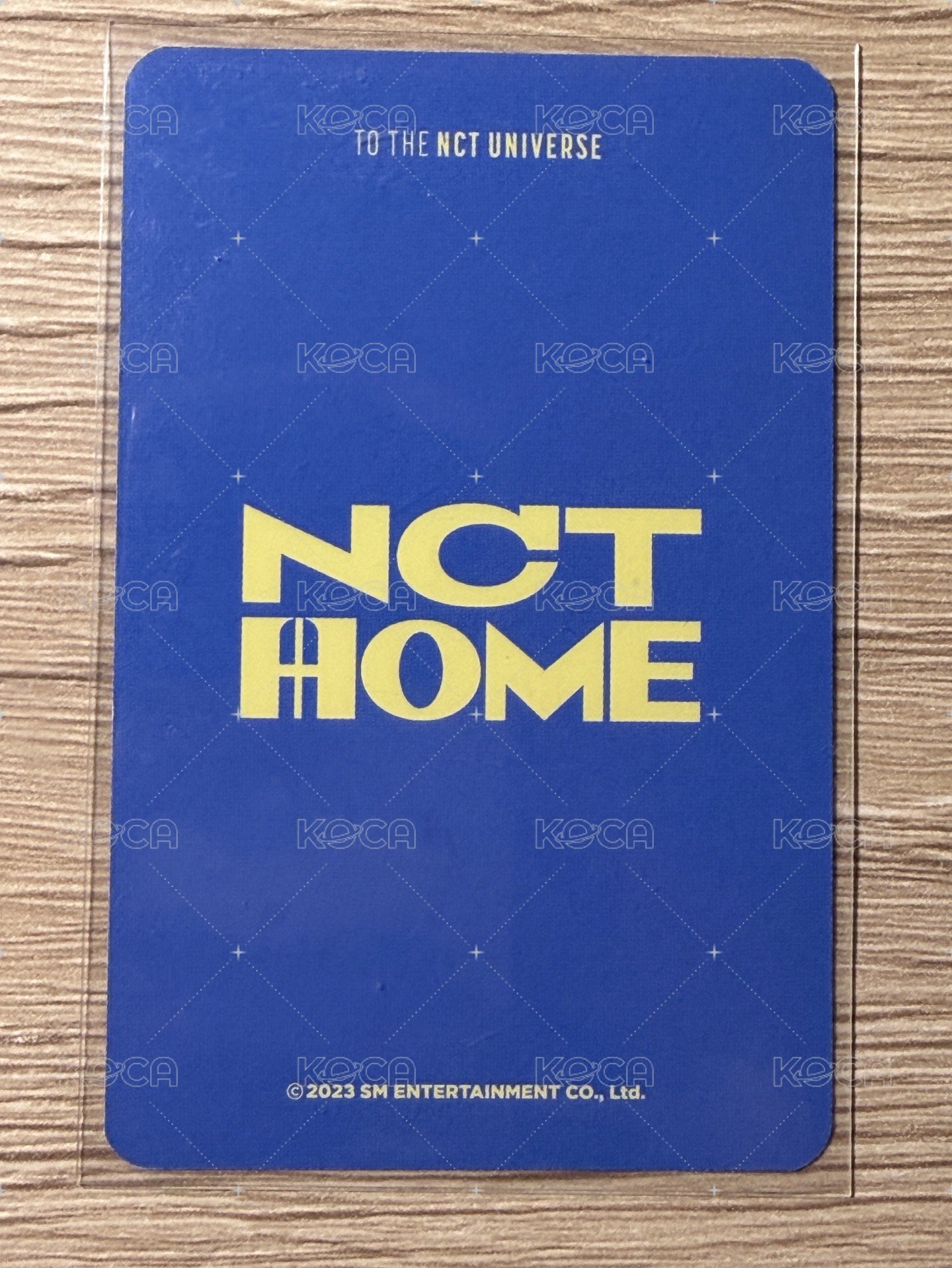 周邊卡 NCT HOME 卡冊卡 背面