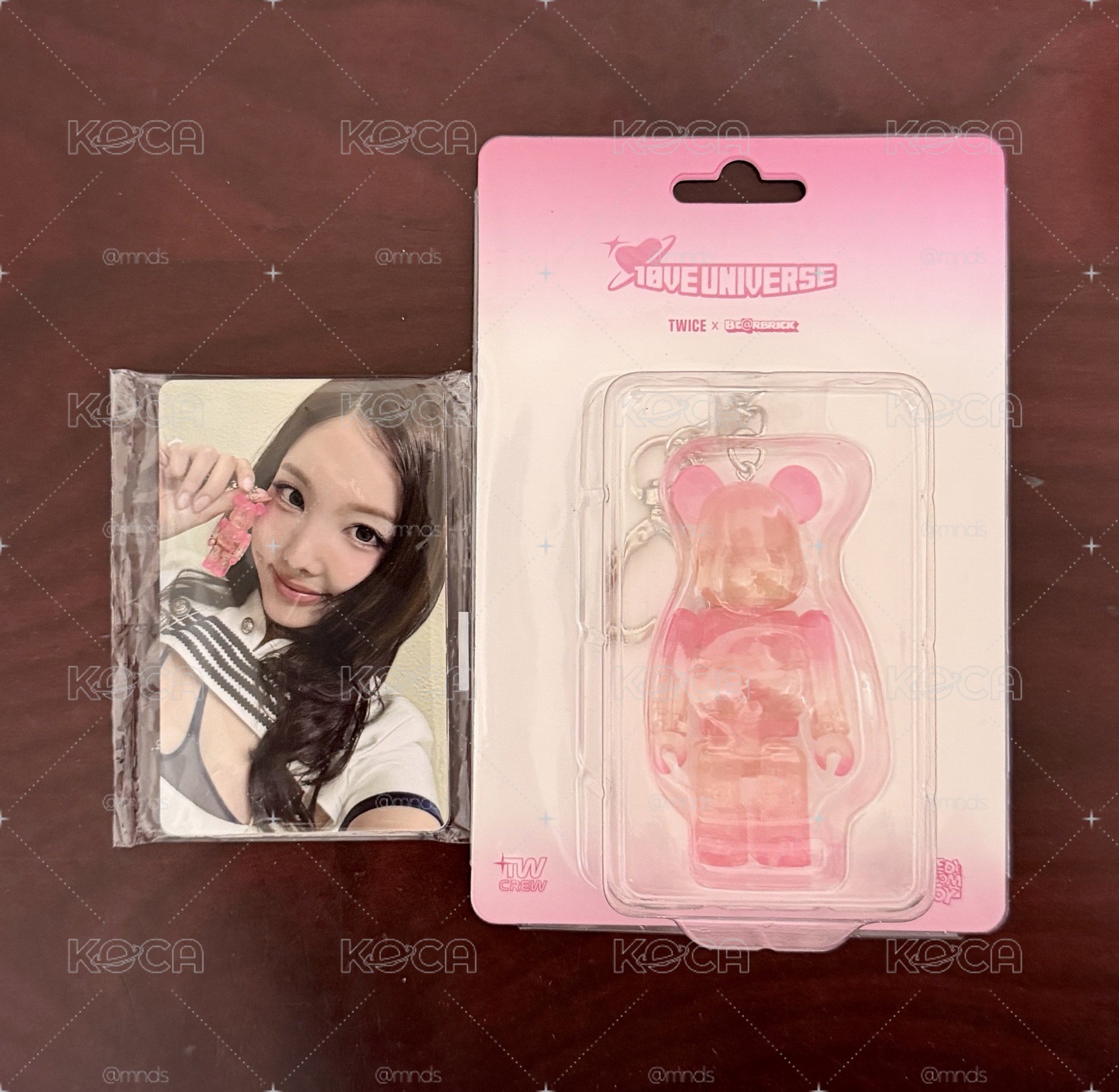 TWICE 庫柏力克熊含整套小卡