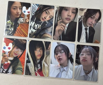 minji/hanni 手燈&會員禮小卡