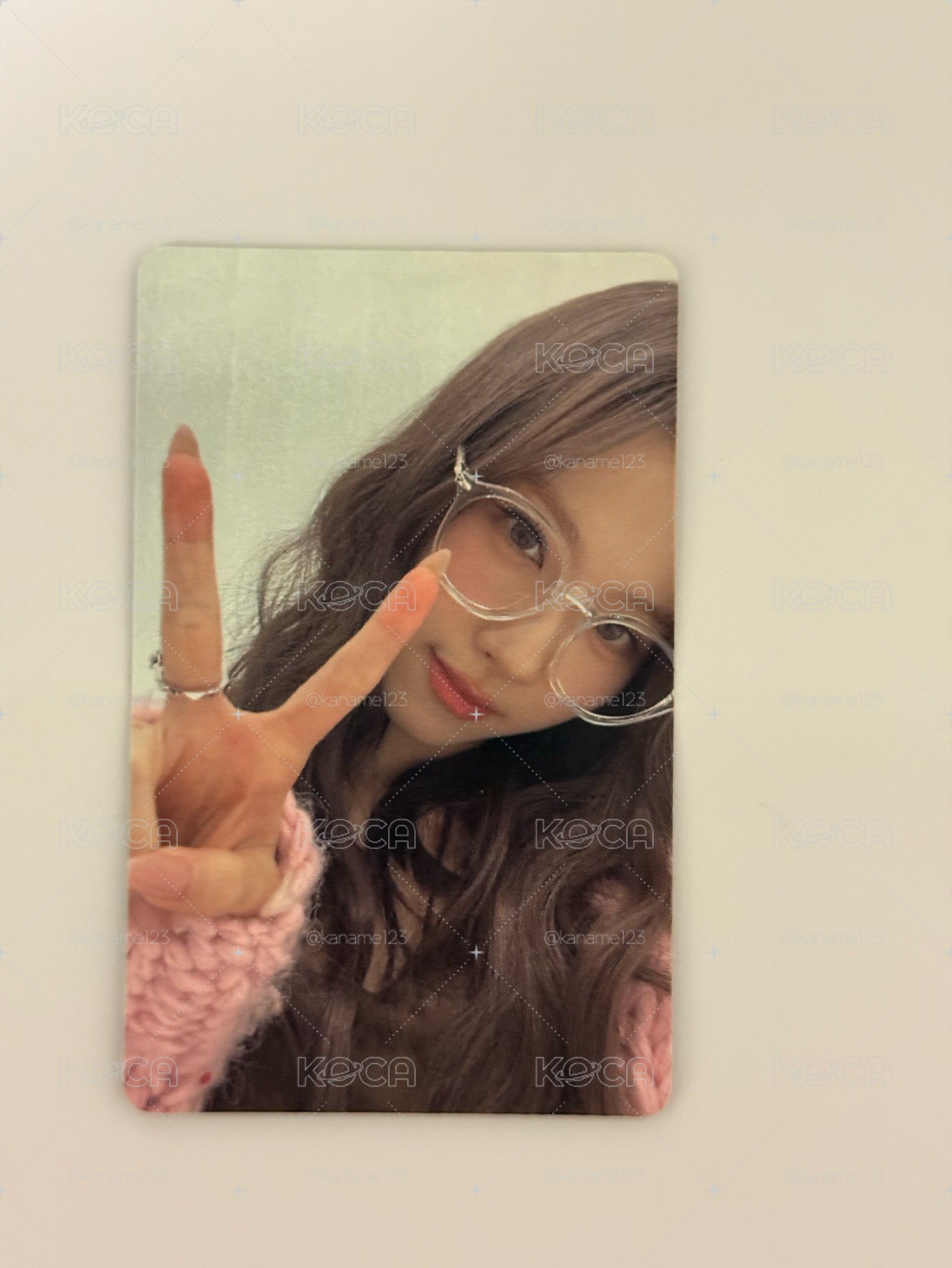 TWICE 迷13眼鏡紗