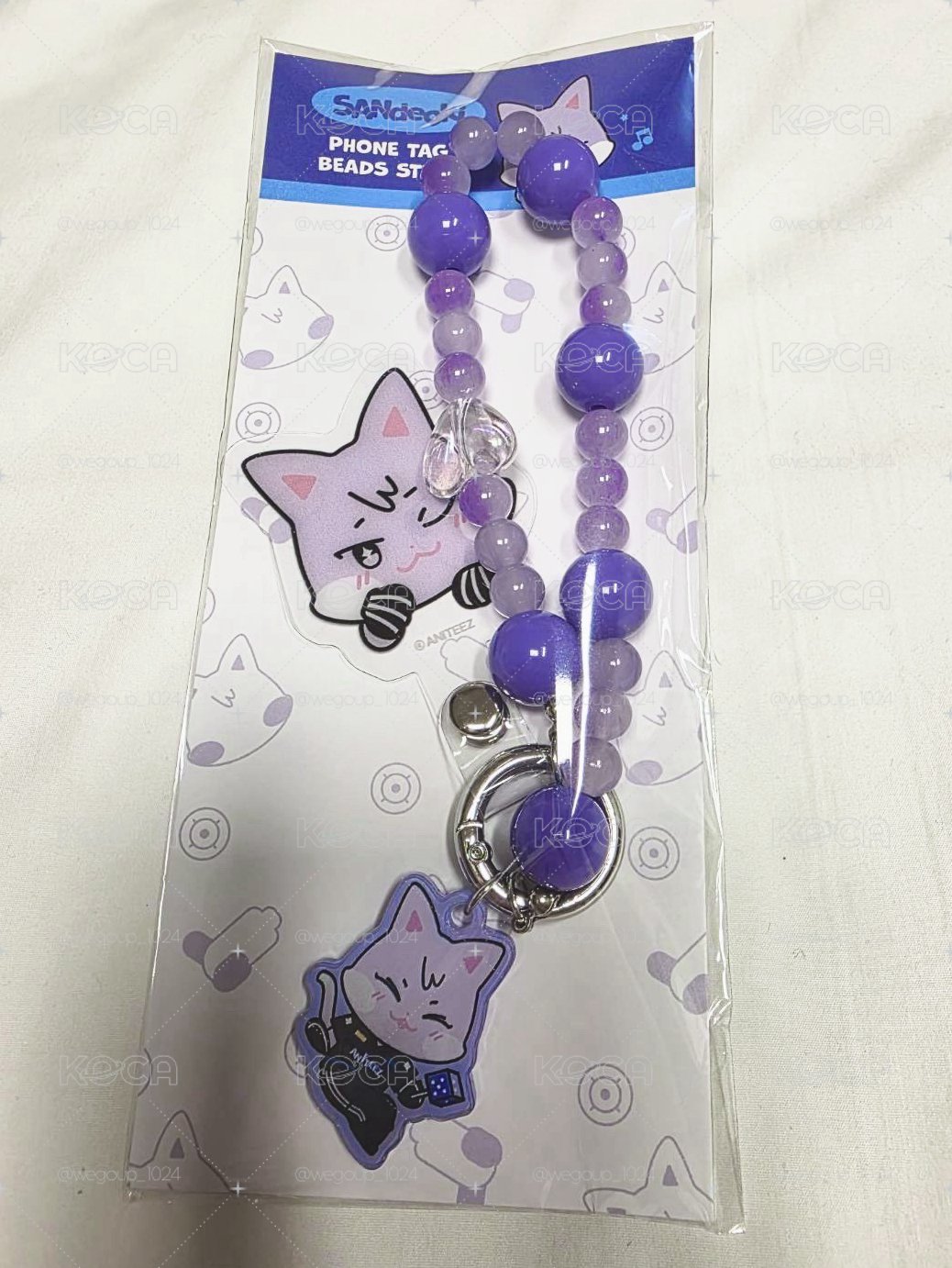 ANITEEZ IN COLOR 手機掛繩夾片 