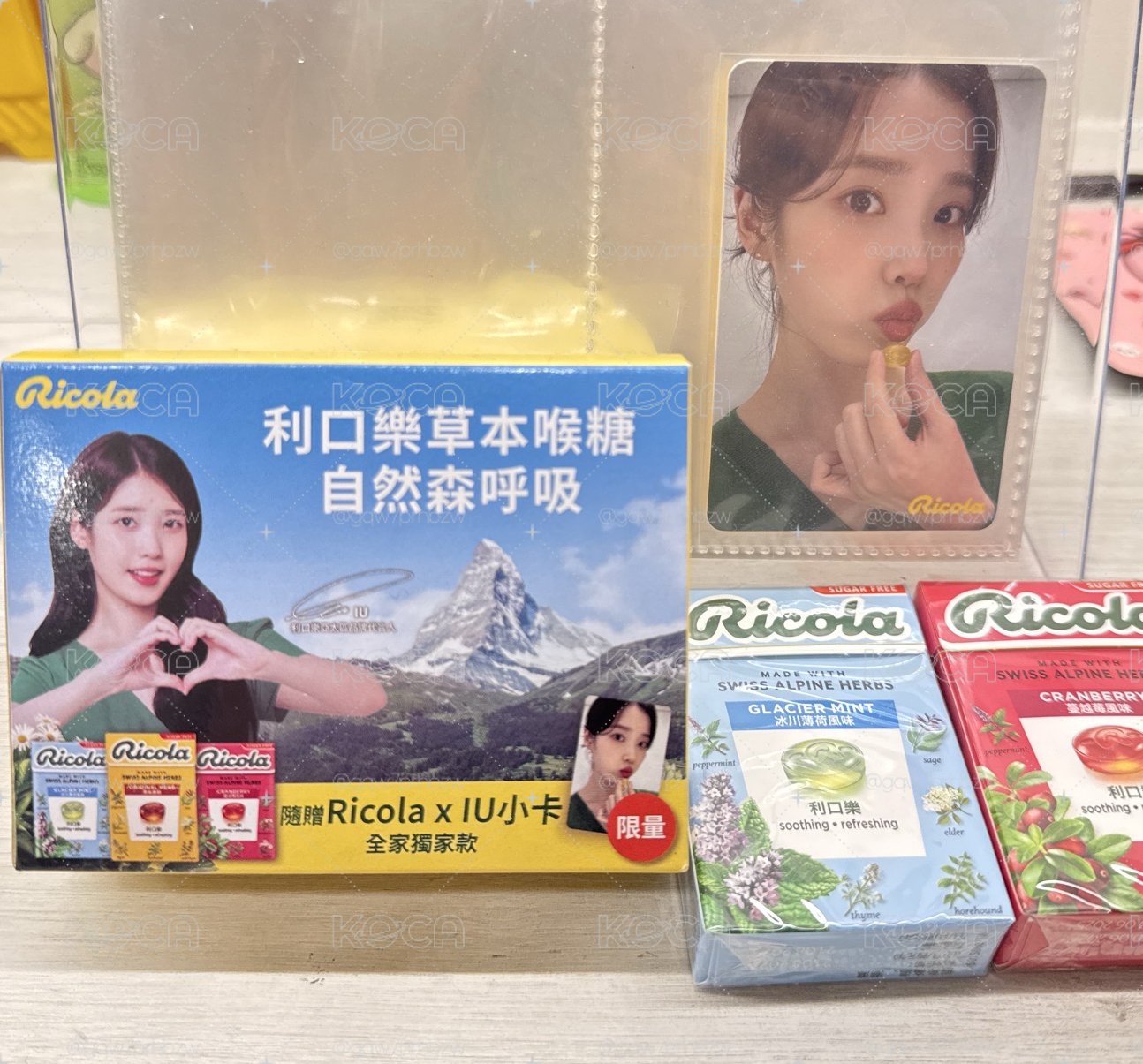 利口樂   1.0 ver.C 代言卡  嘟嘴卡