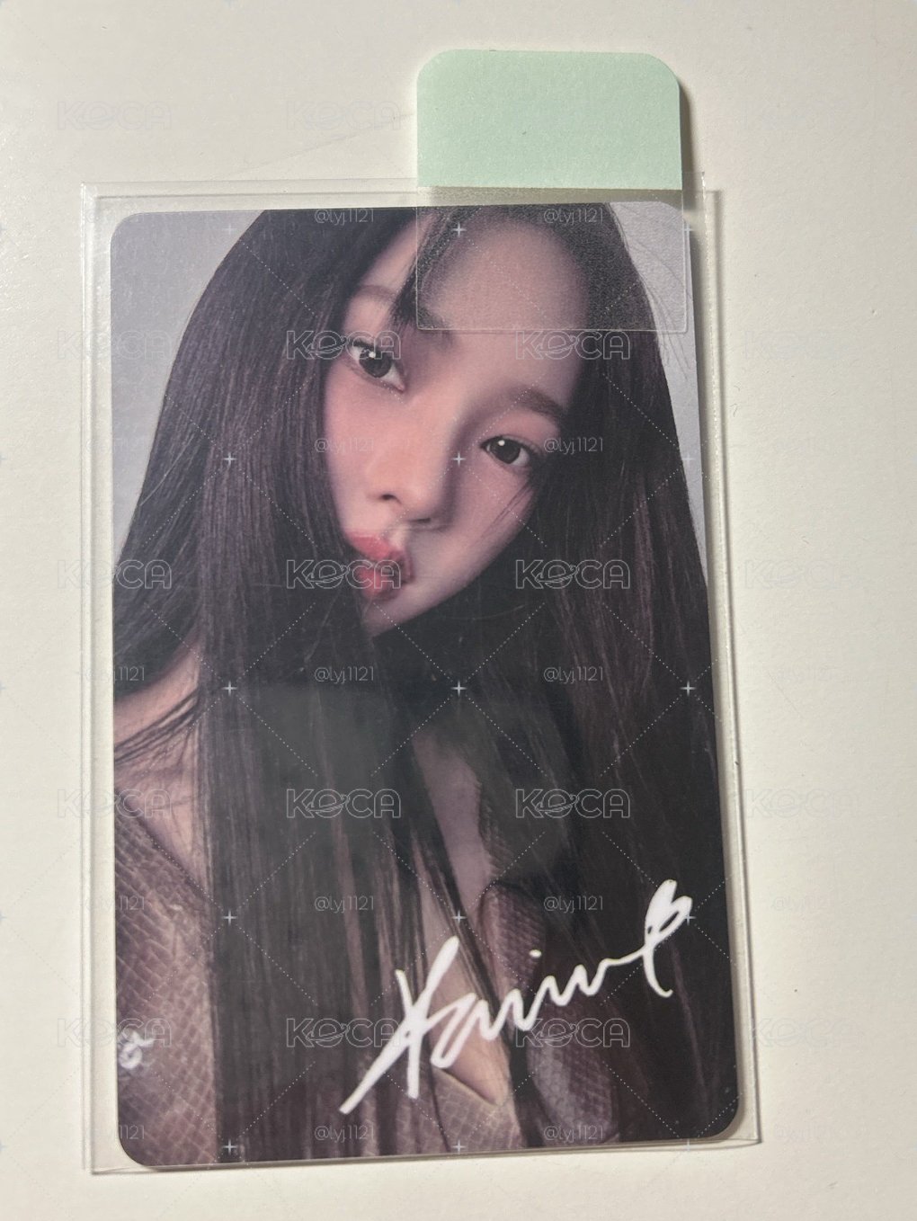 Karina 雜誌卡