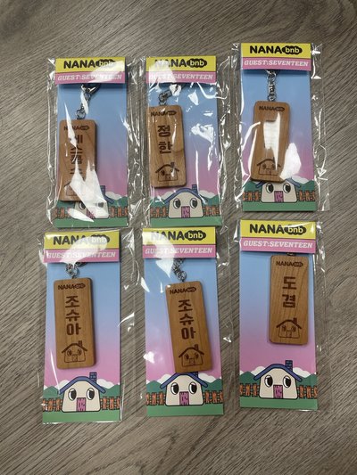 nanabnb木牌吊飾
