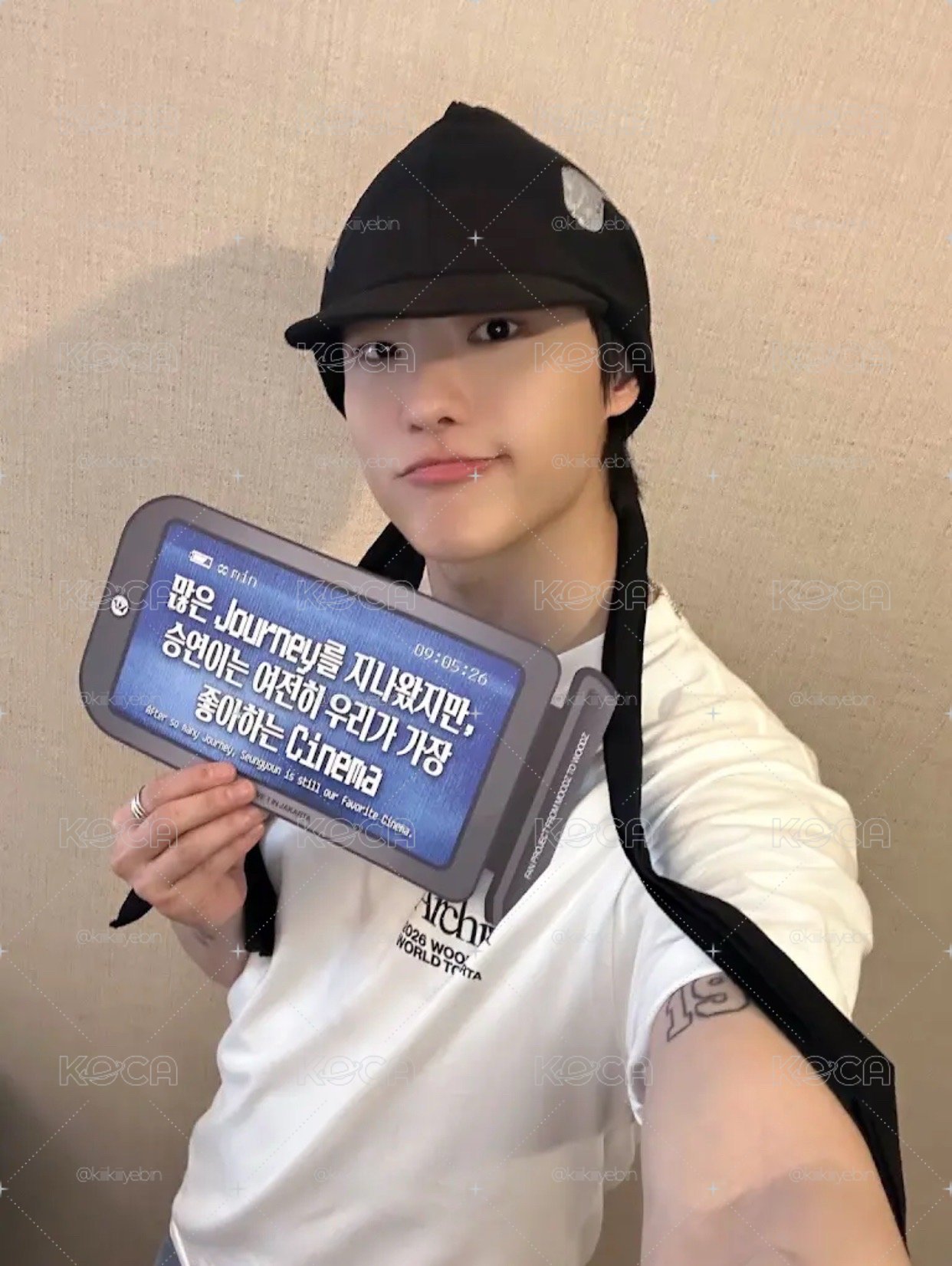 WOODZ 2026 世巡 圍巾帽
