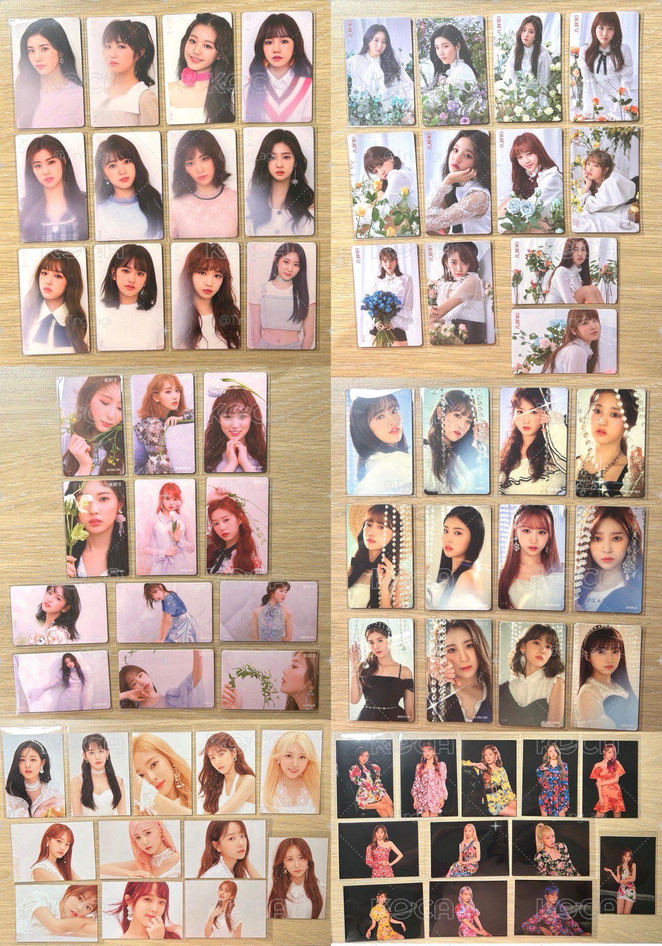 IZ*ONE 電子專專卡+網球小卡套組