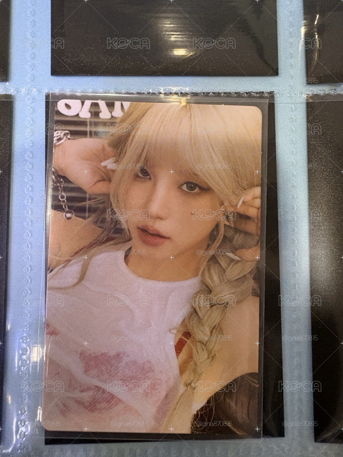 I SWAY 專輯卡 qr卡 Wind ver.