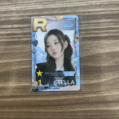 Hearts2hearts 26FM 遊戲卡 superstar Stella / ian