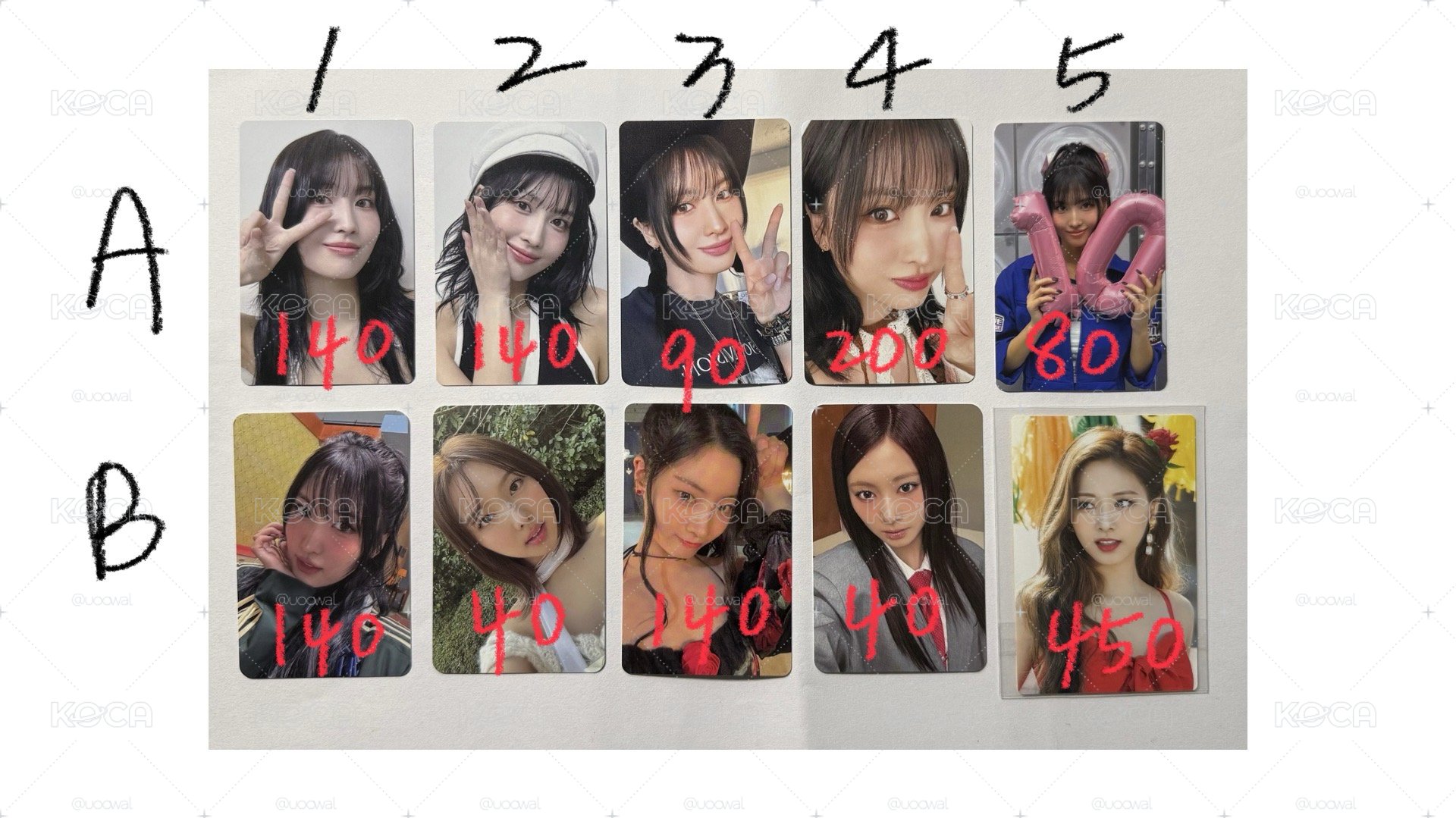 TWICE小卡出清⑥