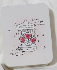 旋轉小兔收納鐵盒