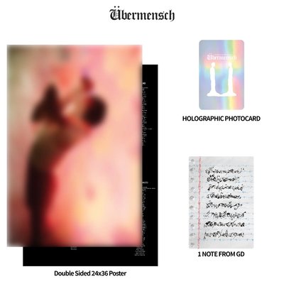 G-DRAGON ÜBERMENSCH 黑膠唱片