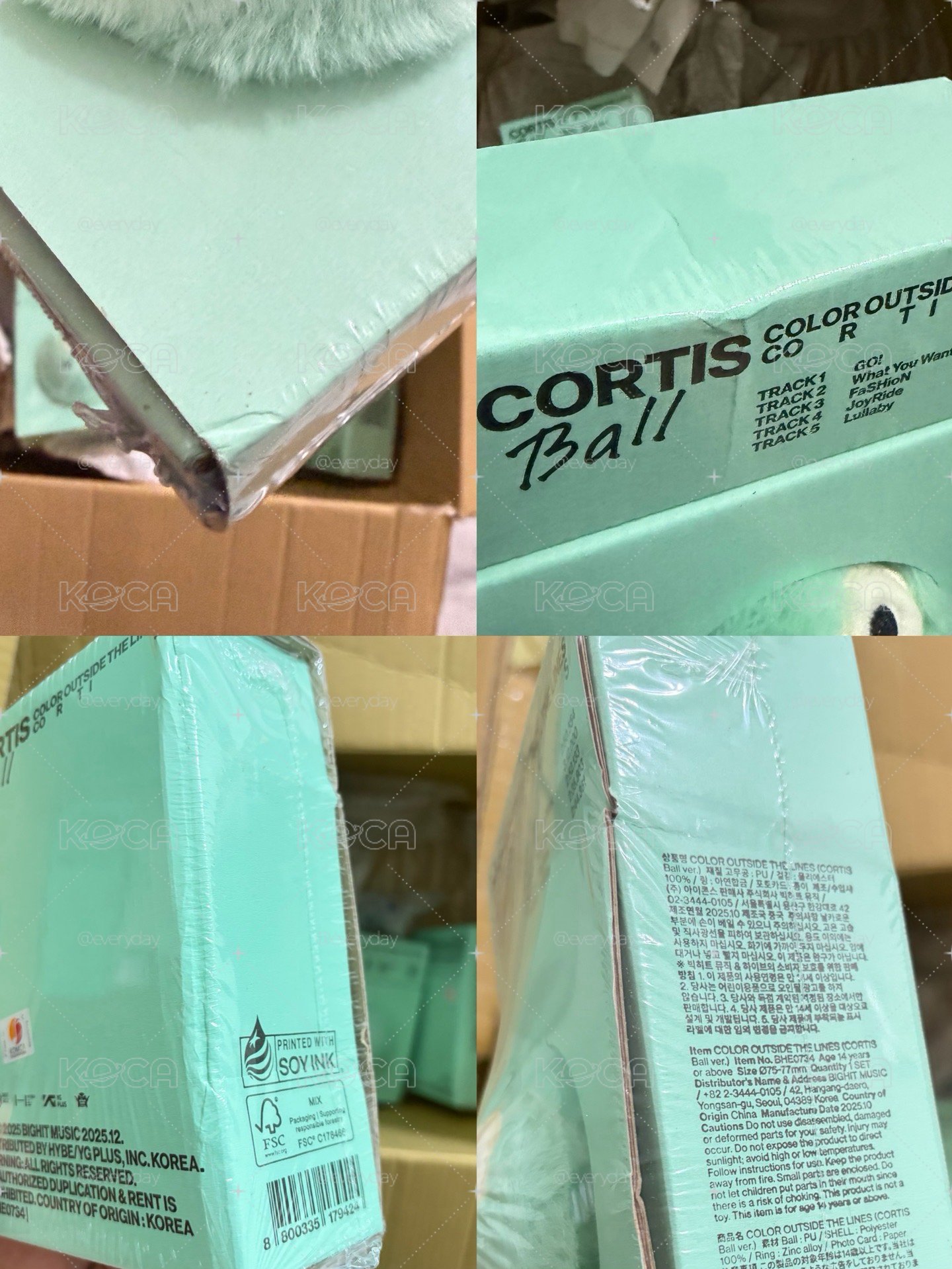 現貨/盒損區 CORTIS ball ver. 球專全新未拆
