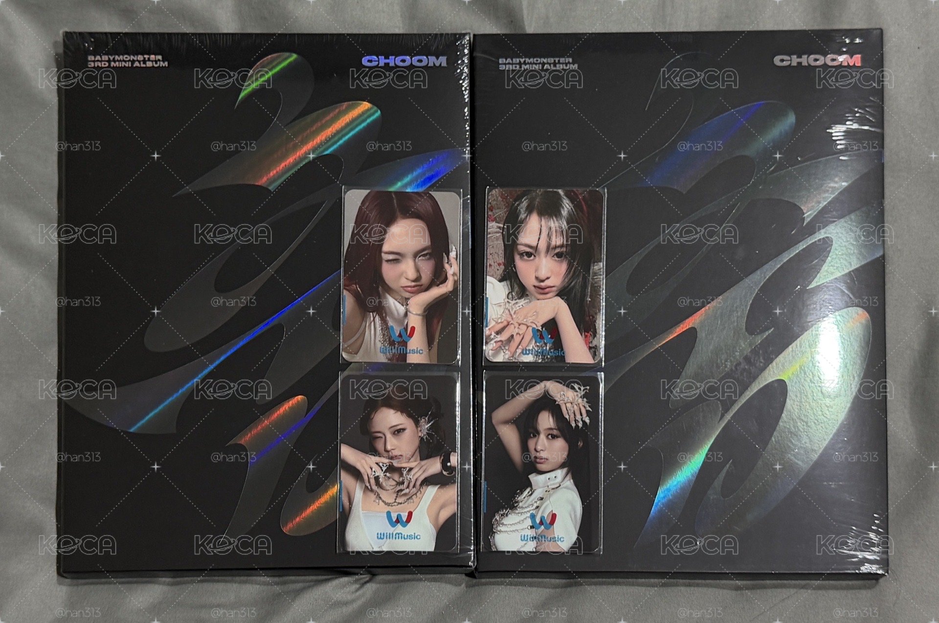 BABYMONSTER CHOOM 微樂客 未拆專 特典