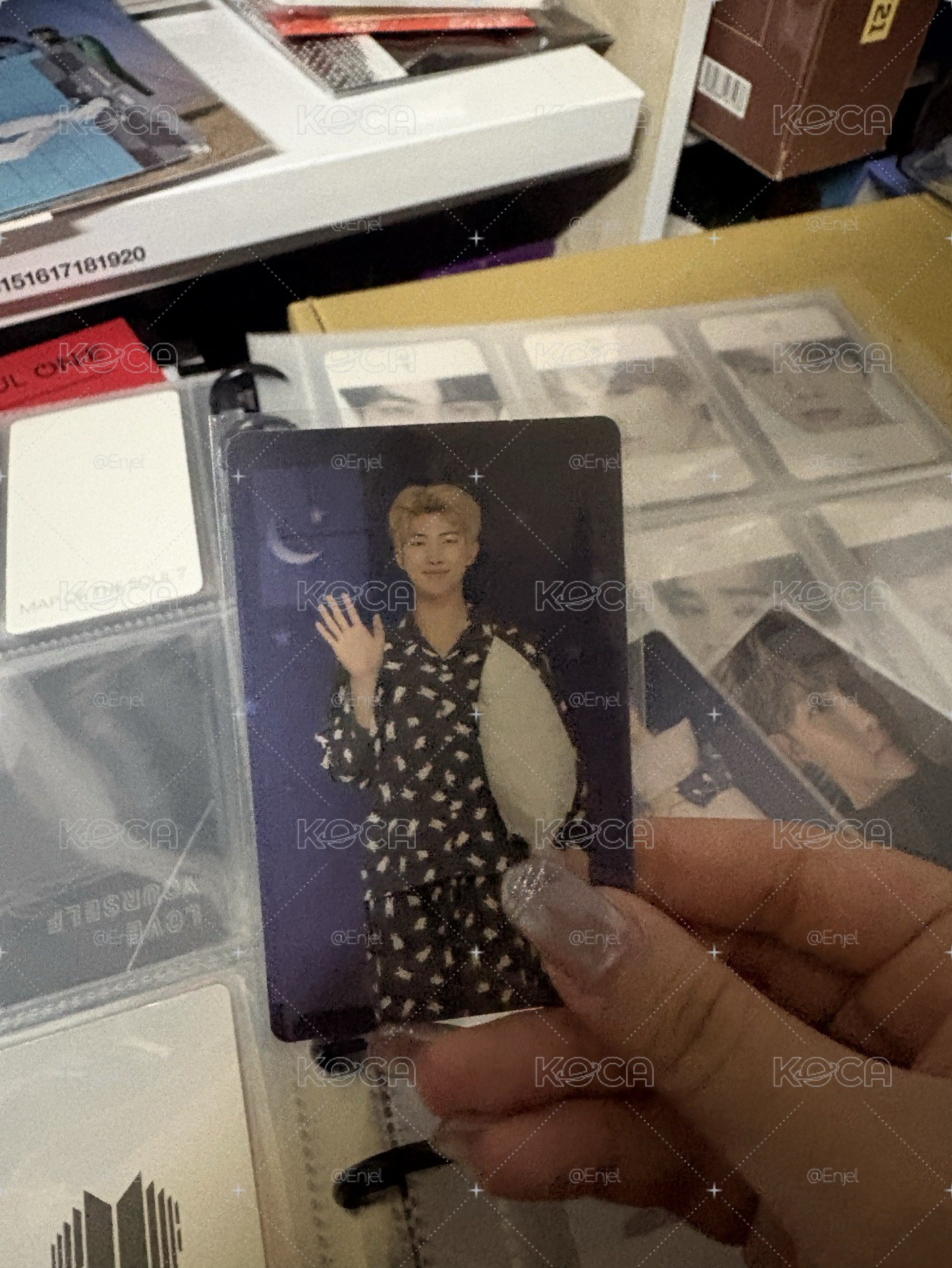 bts world 睡衣卡 俊