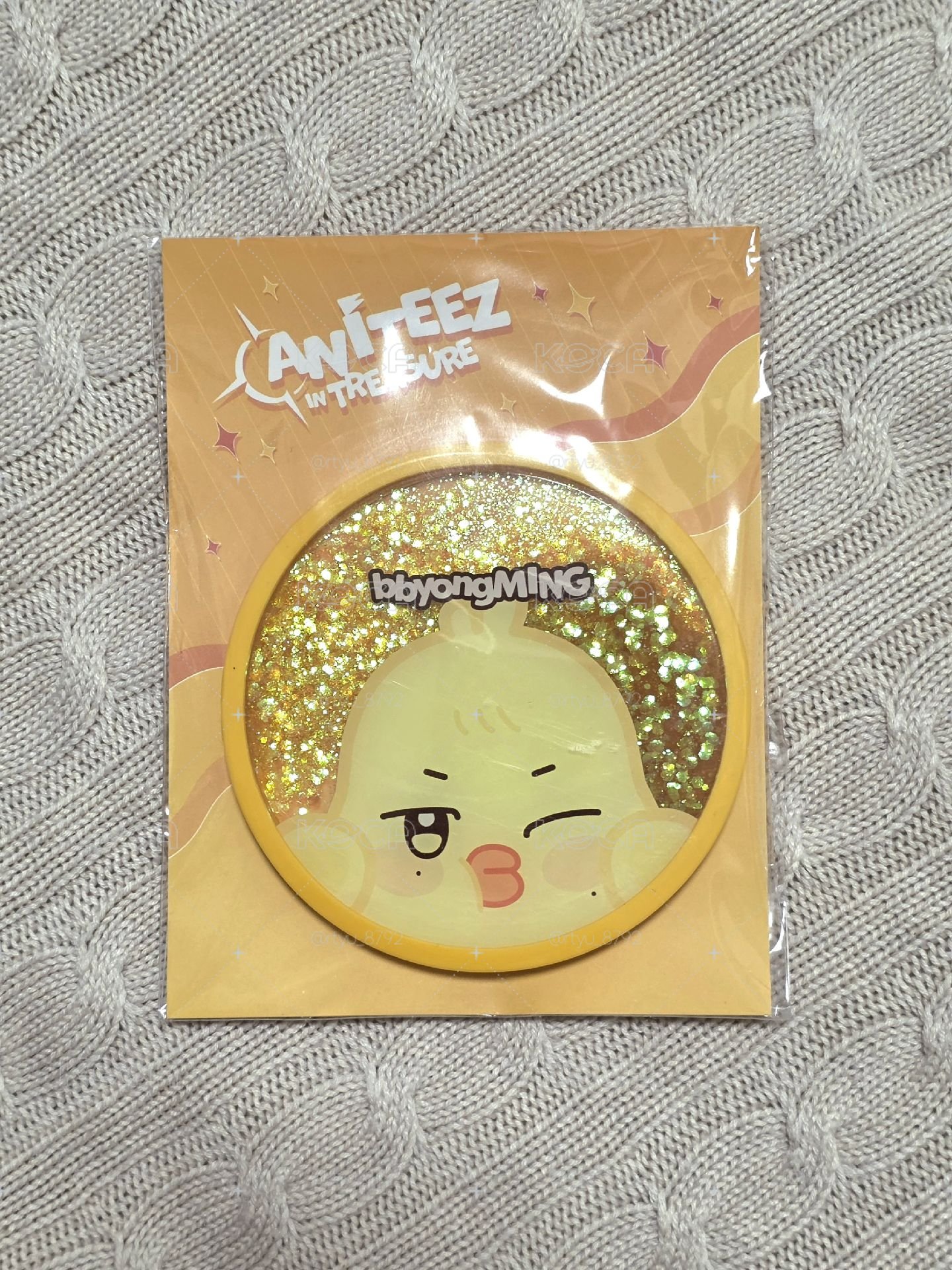 旼琦 ANITEEZ 蹦旼 台北限定杯墊