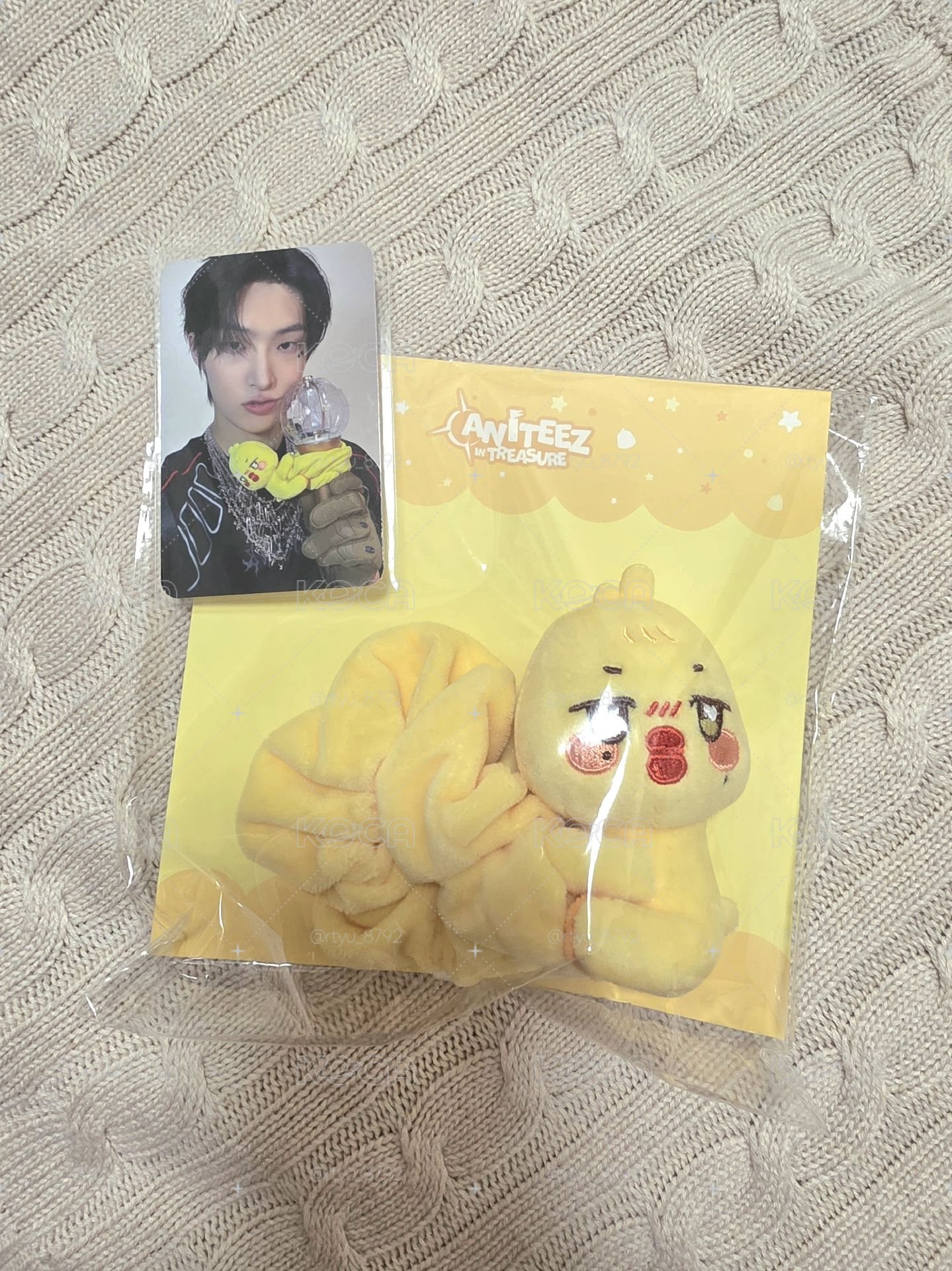 旼琦 ANITEEZ 蹦旼手燈環含卡