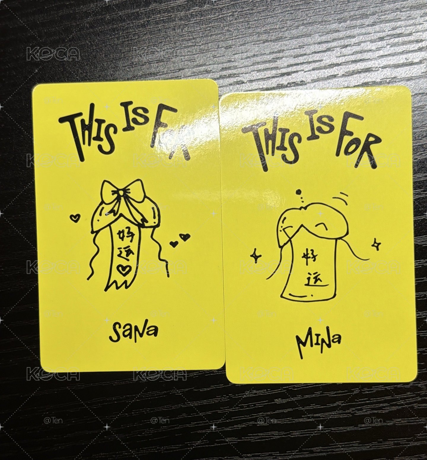 Twice yzy幸運卡37