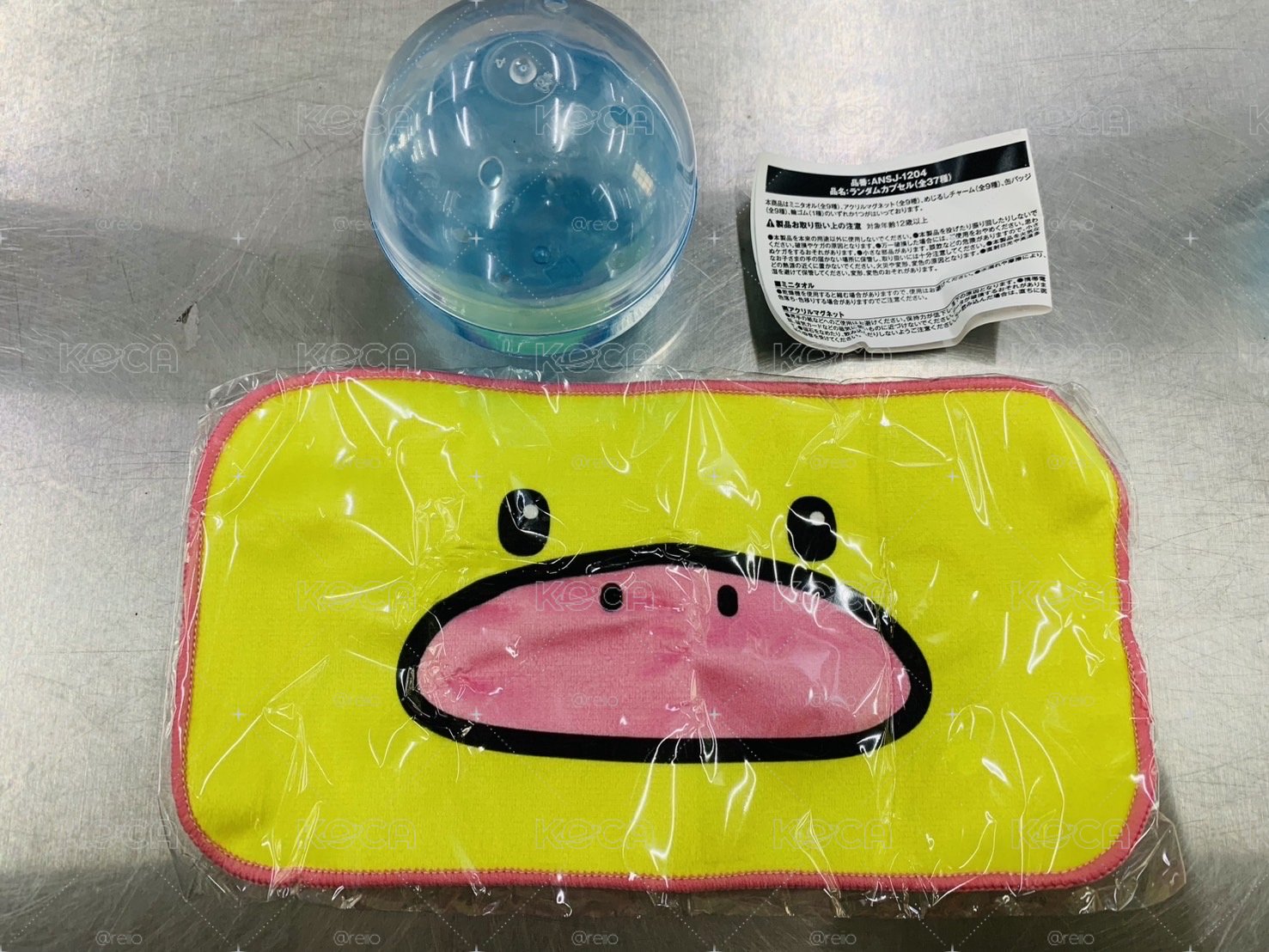 SJ 日本超市 扭蛋 厲旭小毛巾