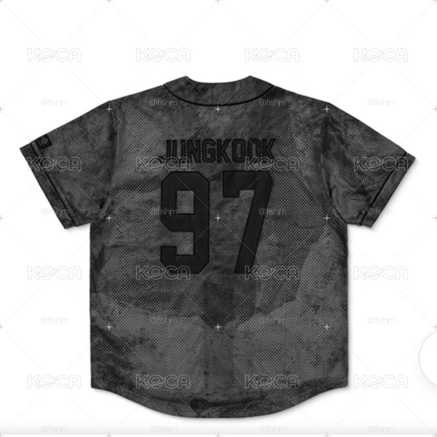 BTS 防彈少年團｜JUNGKOOKㄧ販球衣 韓版S-M號（現貨在台） 
