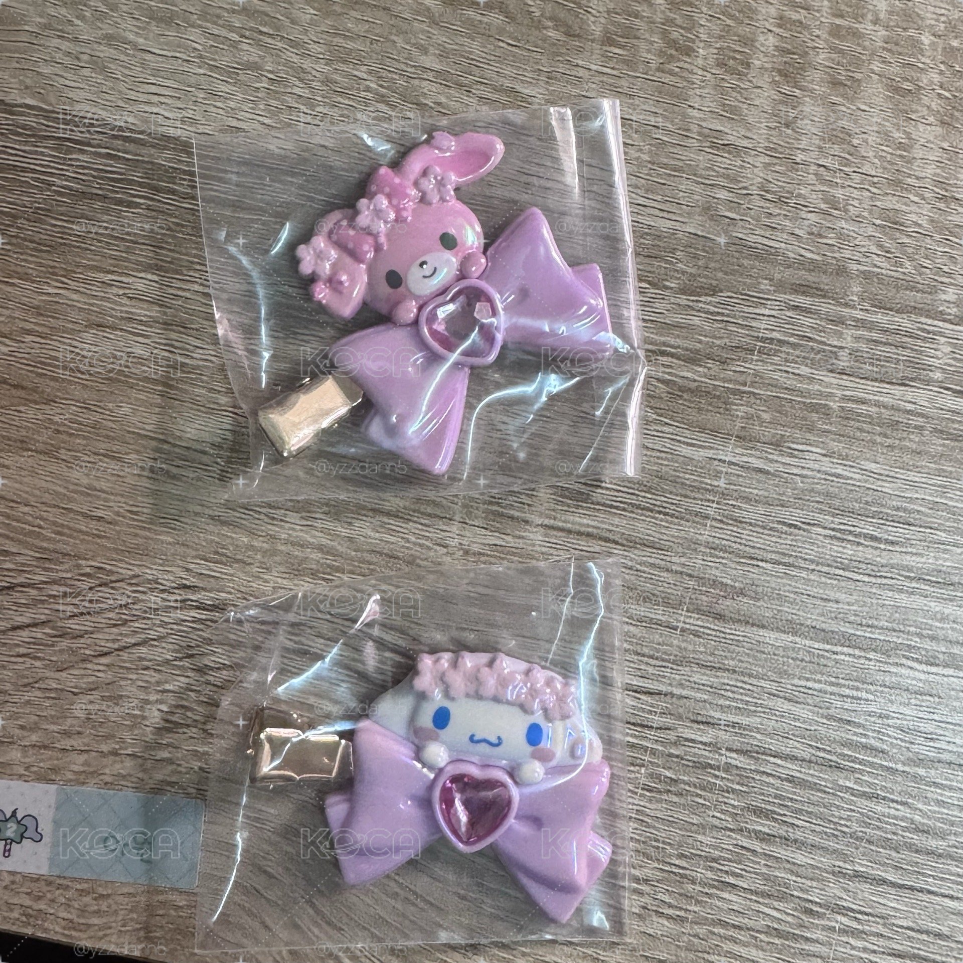 Sanrio｜粉色櫻花髮夾